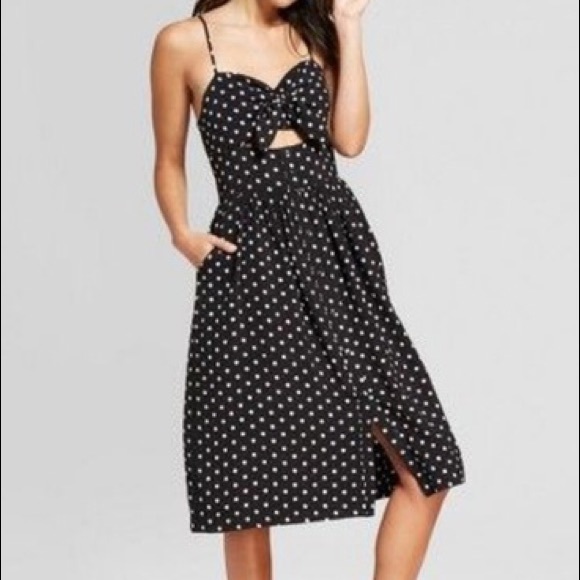 Xhilaration Dresses & Skirts - Polkadot midi dress